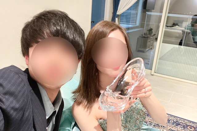 本当に履けるガラスの靴エマ口コミプロポーズ