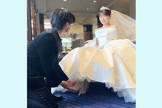 履けるガラスの靴口コミプロポーズと結婚式